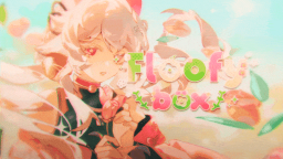 ﹒🌷₊  Floofy Box! ⟢ Art & Design Discord Server Banner