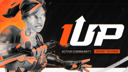 1UP FORTNITE Discord Server Banner