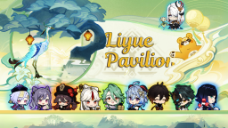 Liyue Pavilion ✦ Genshin Impact Discord Server Banner