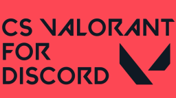 VALORANT-CS募集鯖 Discord Server Banner