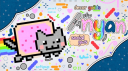nyan　🥛　social　ㆍ　giveaways　ㆍ　nyan  tag Discord Server Banner
