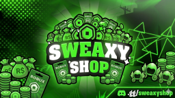 Sweaxy Shop - Roblox Satıs Sunucusu Discord Server Banner