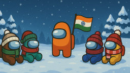 Among Us India Discord Server Banner