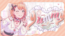 ୨୧  𓂃  yumm  ૮ . . ྀིა   ask to dm ．cuties ．cute ．hangout ．friends ．chat ．dm ．nitros   . ۫ ꣑ৎ   . Discord Server Banner