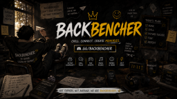 Backbencher Discord Server Banner