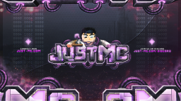 JustMC Minecraft Network Discord Server Banner