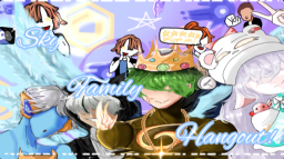 Sky Family Hangout X Giveaway X Fun Discord Server Banner