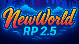 NewWorld RP 2.5 Discord Server Banner