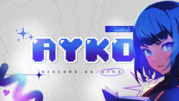 Ayko™ 8K 💙 Discord Server Banner