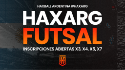 🔵 HAXARG FUTSAL I HAXBALL ARGENTINA ⚪ Discord Server Banner