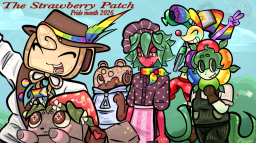 ˙ . ꒷ ⌗ The Strawberry Patch .ᐟ.ᐟ 🍓 ೀ⋆。˚ Discord Server Banner
