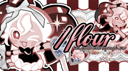 𓎟𓎟 🍎◞ /ƒ𝓵our ‧ 밀가루 tag Discord Server Banner