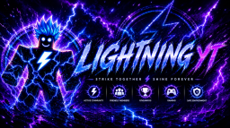 LIGHTNING YT Discord Server Banner