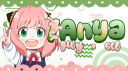 /anya . 𝜚 . happy 2.6k . ᝰ.ᐟ Discord Server Banner