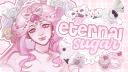 🩷 ׄ  ݂ 　/𝓔ternal 𝓢ugar　𓏼𓈒 Discord Server Banner