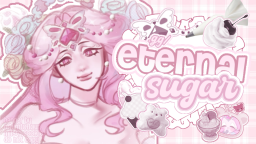 🩷 ׄ ݂ /𝓔ternal 𝓢ugar 𓏼𓈒 Discord Server Banner