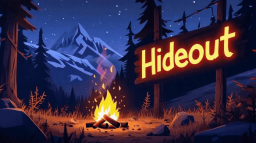 🌙 THE HIDEOUT 🌙「#HIDE」 Discord Server Banner
