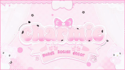 ﹒◟ ׁ𐔌 ۫˙⑅ ۪𝒞hαrm 𓈒 ՞ ݄ ꒱꒱ ִ ݃ᣟ Discord Server Banner