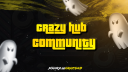 ᴄʀᴀᴢʏ ʜᴜʙ 💛 Discord Server Banner