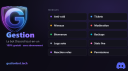 Ⓖestion - Support Discord Server Banner