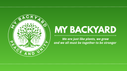 My Backyard ๐ณ Discord Server Banner