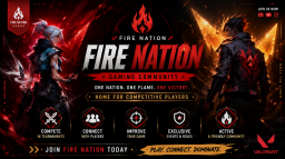 Fire Nation Discord Server Banner
