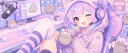 𓂃lysm༝༚　ask2dm ˑ egirls ˑ friends ˑ chatting ˑ semi-tox ˑ guild-tags ˑ sfw ˑ pusheen ˑ giveaways Discord Server Banner