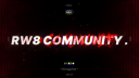 𝐑𝐖𝟖 𝐂𝐨𝐦𝐦𝐮𝐧𝐢𝐭𝐲 . Discord Server Banner