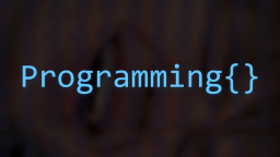 Programming Discord Server Banner