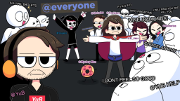 YuB's Fan Hangout Discord Server Banner