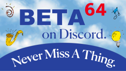 Beta64 Discord Server Banner