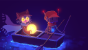 OneShot ("Once A Cat...") Discord Server Banner