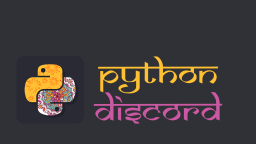 Python Discord Server Banner