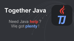 Together Java Discord Server Banner