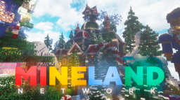 ❖ Mineland Network ┃ Minecraft Discord Server Banner