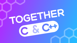Together C & C++ Discord Server Banner
