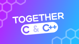 Together C & C++ Discord Server Banner