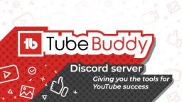 TubeBuddy Discord Server Banner