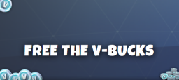 Free the V-Bucks Discord Server Banner
