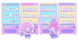 🌸(✿ᴗˬᴗ) Pocky Time Academy ✧ Social & Sanrio Discord Server Banner