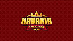Hadaria.fr ⭐ PvP/Factions Discord Server Banner