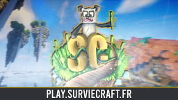 SurvieCraft πΌ play.surviecraft.fr Discord Server Banner
