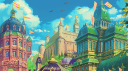 The Moving Castle┃ Social Discord Server Banner