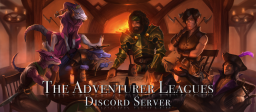 The Adventurer Leagues Discord Server Banner