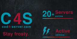 C4S - cod4-server.com Discord Server Banner