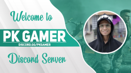PK GAMER Discord Server Banner