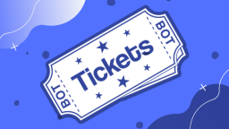 Tickets Support Discord Server Banner