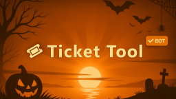Ticket Tool Support Discord Server Banner