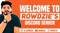 ROWDZIE Discord Server Banner