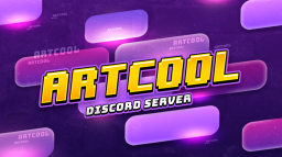 ArtCool Discord Server Banner